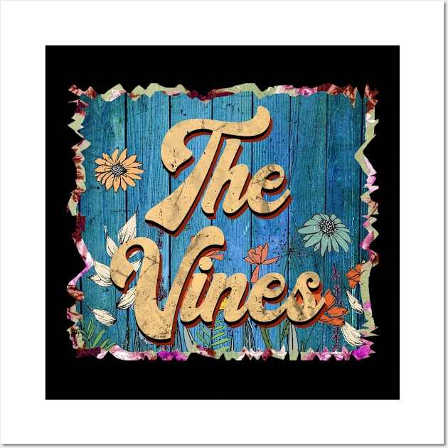 Vintage Vines Name Flowers Limited Edition Classic Styles Wall Art by BilodeauBlue